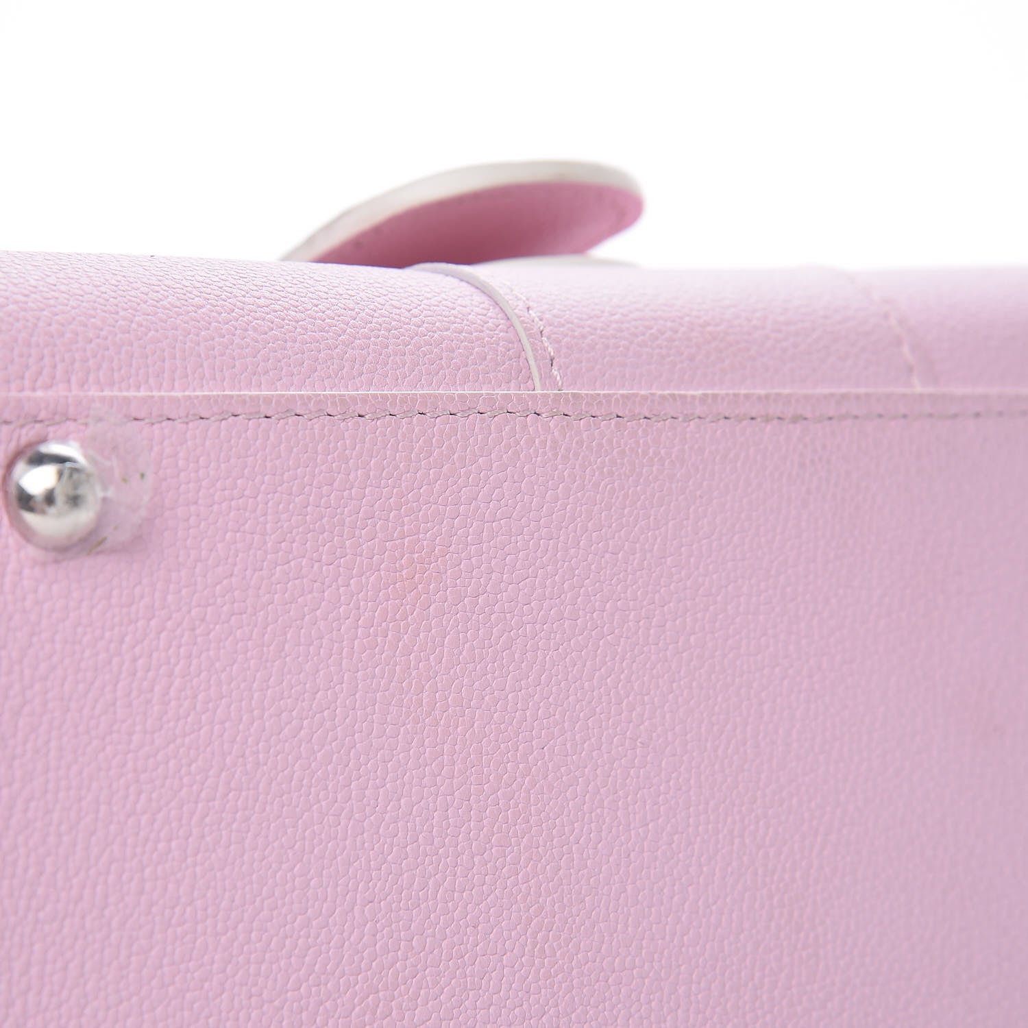 Delvaux Grained Calfskin Mini Brillant Satchel Nakuru 9 of 13