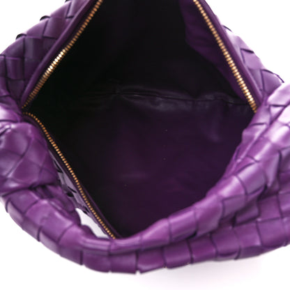 Bottega Veneta Nappa Intrecciato Teen Jodie Hobo Eggplant 5 of 12