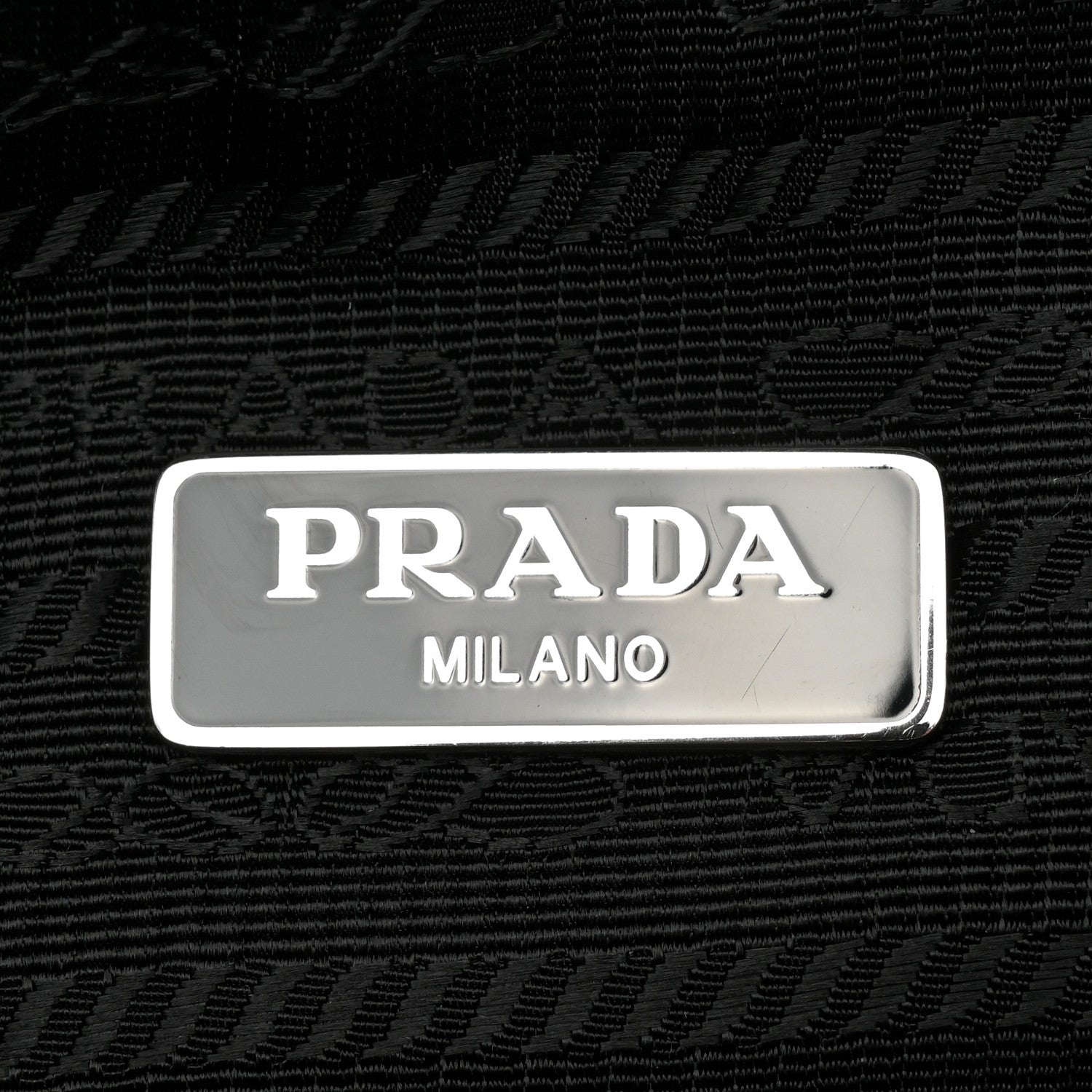 Prada Nylon Re-Edition 2005 Shoulder Bag Black 6 of 7