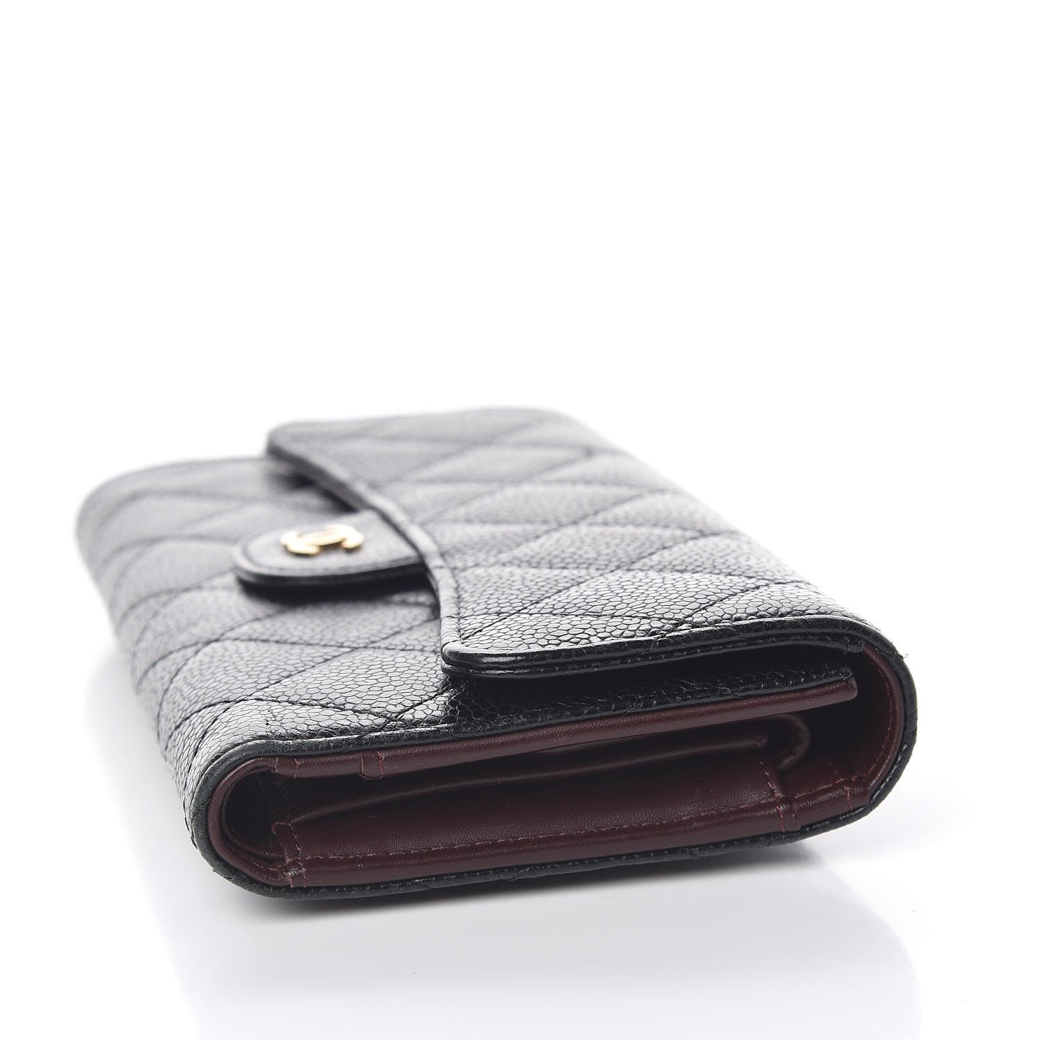Chanel Caviar Quilted Large Flap Wallet Black 13 of 13