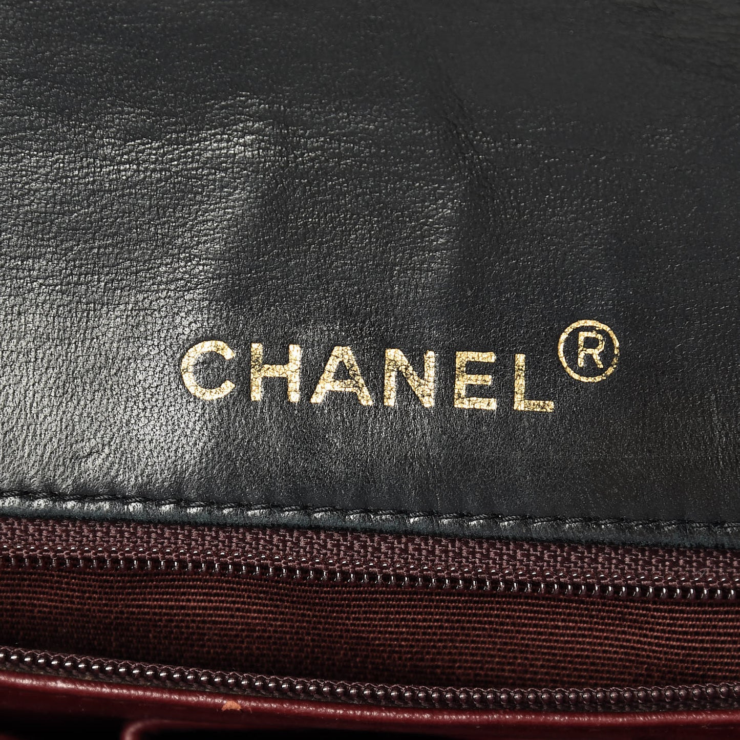 Lambskin Quilted Small Single Flap Black
