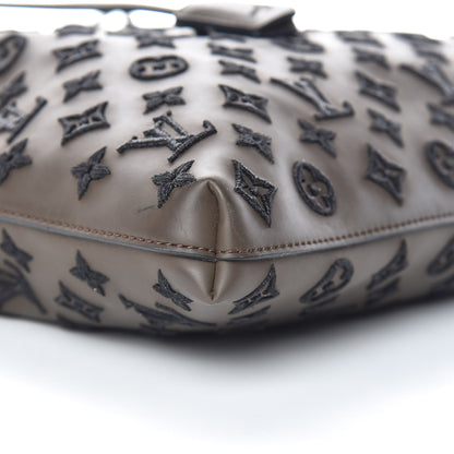 Louis Vuitton Monogram Addiction Vertical Lockit MM Brown 10 of 12