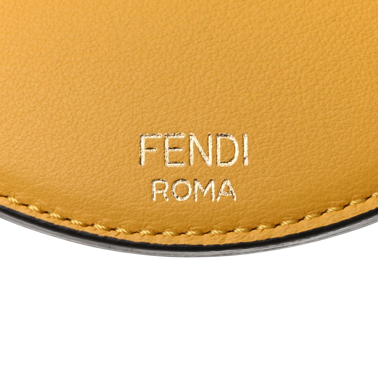 Fendi Vitello Grace Camoscio O'Lock 12 Pro Phone Pouch Mimosa 9 of 13