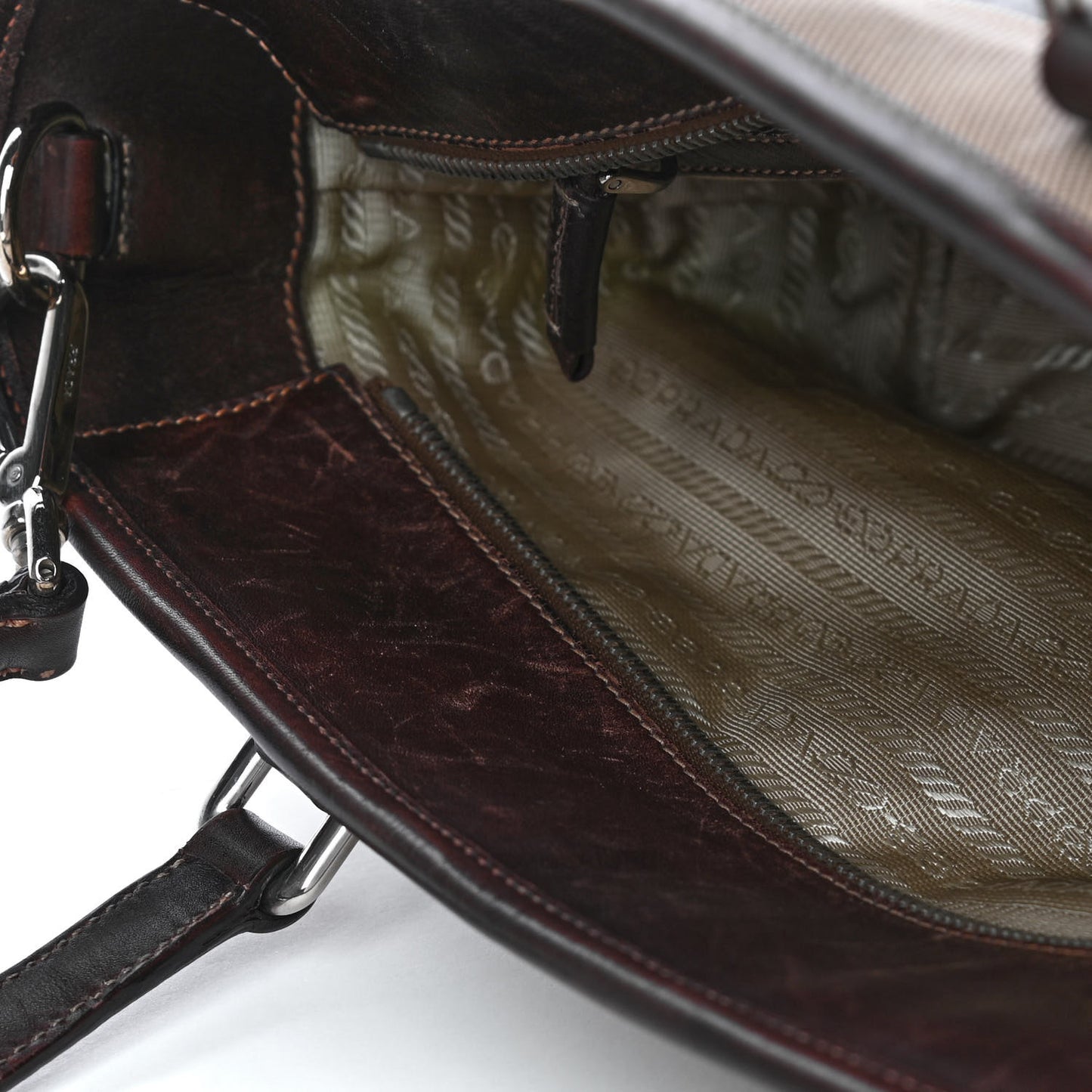 Jacquard Logo Tote Corda Moro