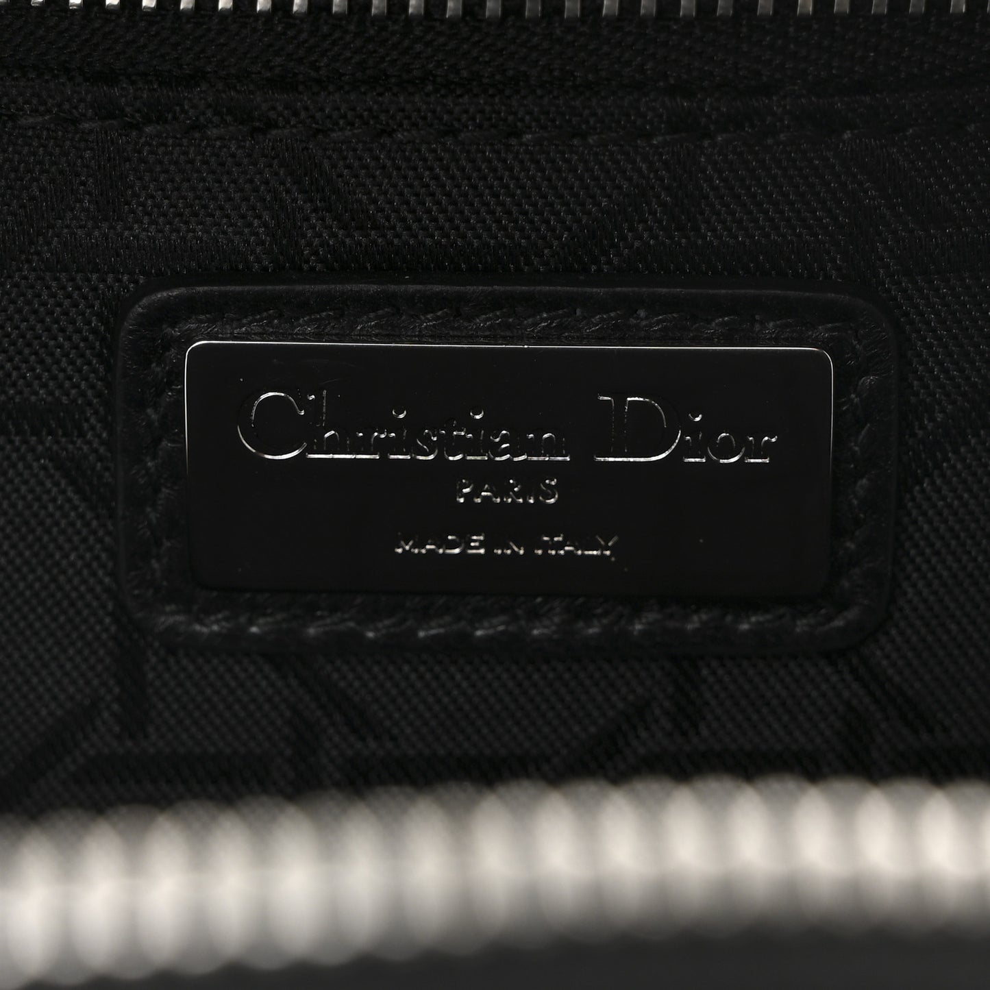 Lambskin Cannage Sequin Bear Mini Backpack Black