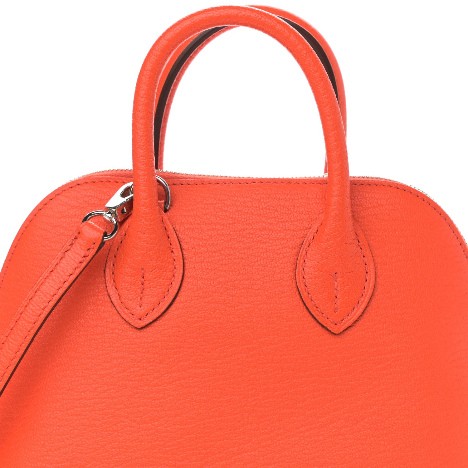 Hermes Chevre Mysore Mini 1923 Bolide Orange Poppy 8 of 11
