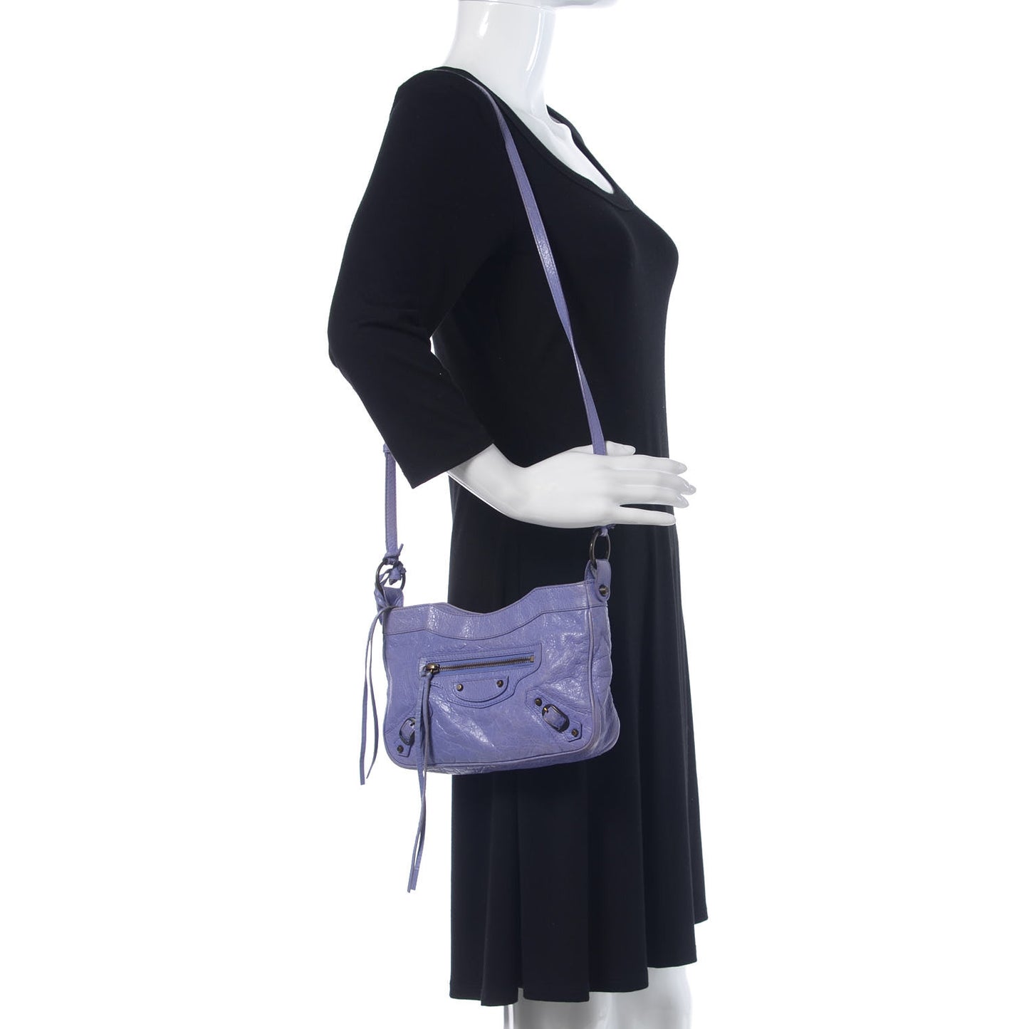 Agneau Classic Hardware Hip Mauve