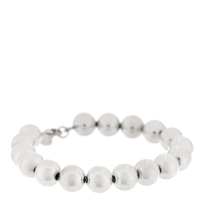 Tiffany Sterling Silver 10mm Hardwear Ball Bracelet 1 of 3