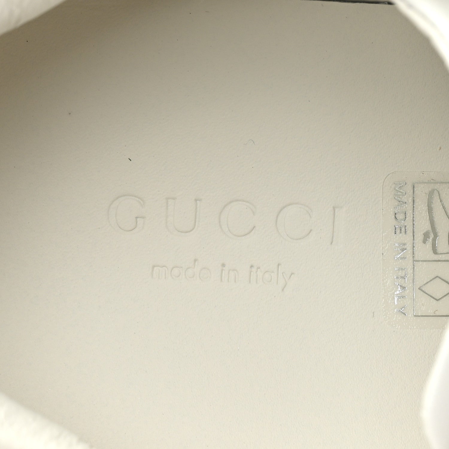 Gucci Calfskin Web Floral Embroidered Womens Ace Sneakers 35 White 8 of 10