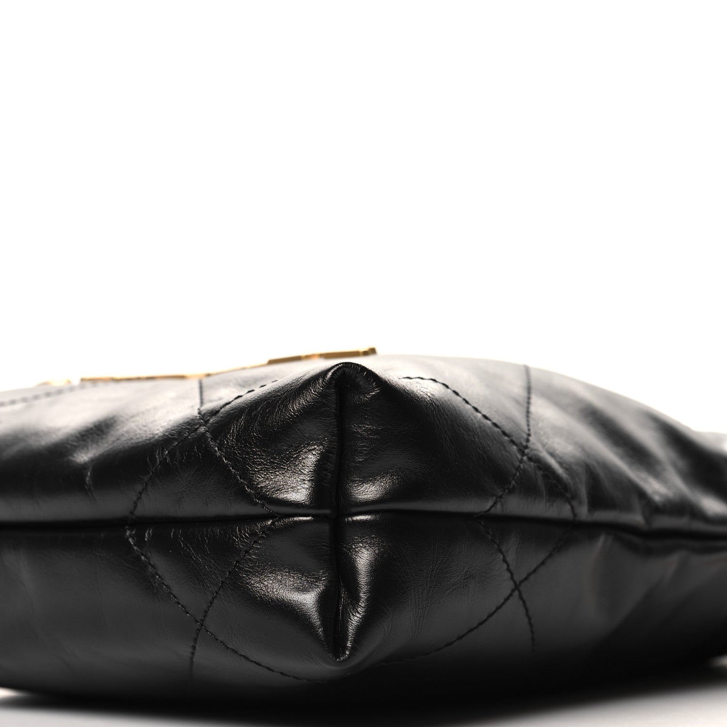 Chanel Shiny Calfskin Quilted Mini Chanel 22 Black 10 of 11
