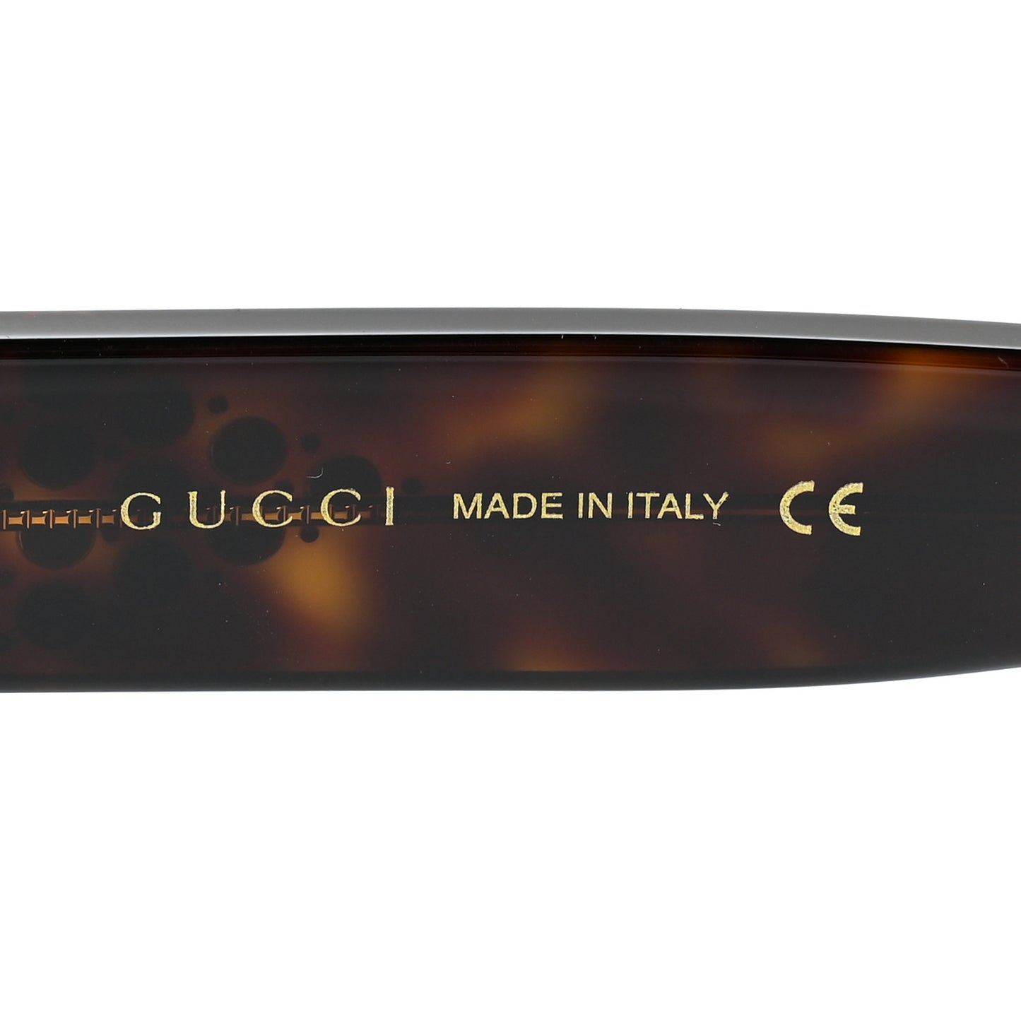 Acetate Crystal Sunglasses GG0147S Tortoise