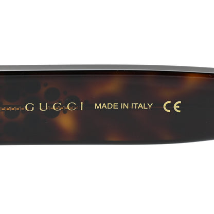 Gucci Acetate Crystal Sunglasses GG0147S Tortoise 5 of 9