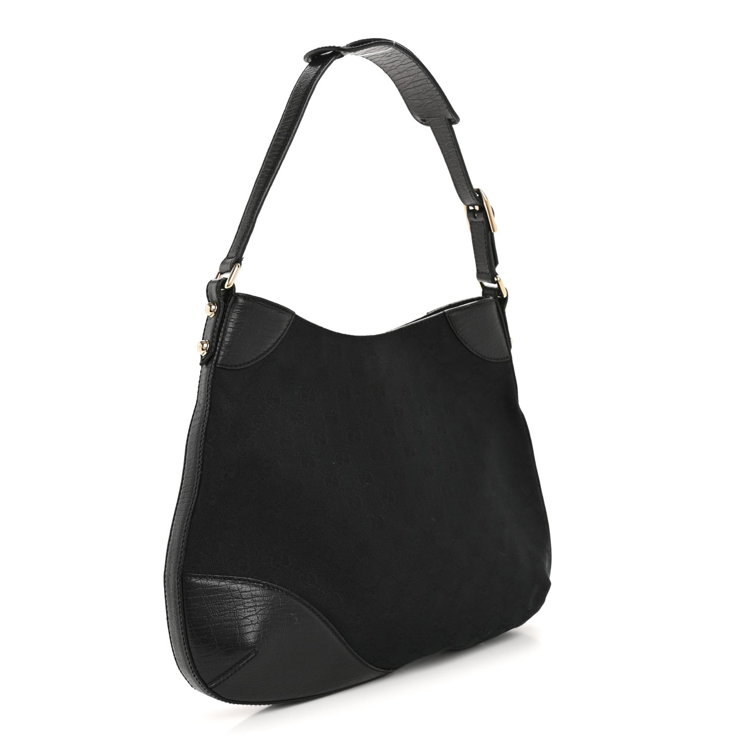 Monogram Web Hasler Hobo Black