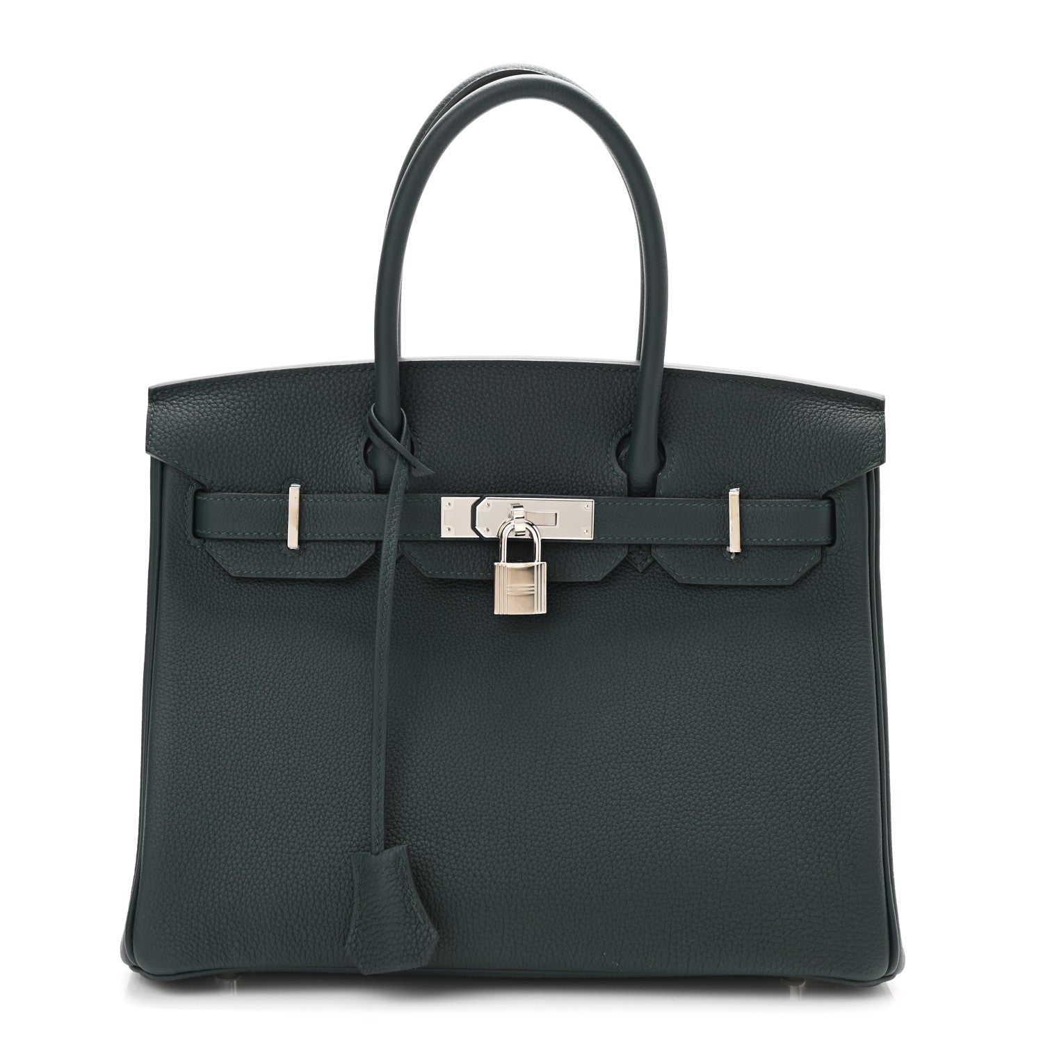 Hermes Togo Birkin 30 Vert Cypress 1 of 11