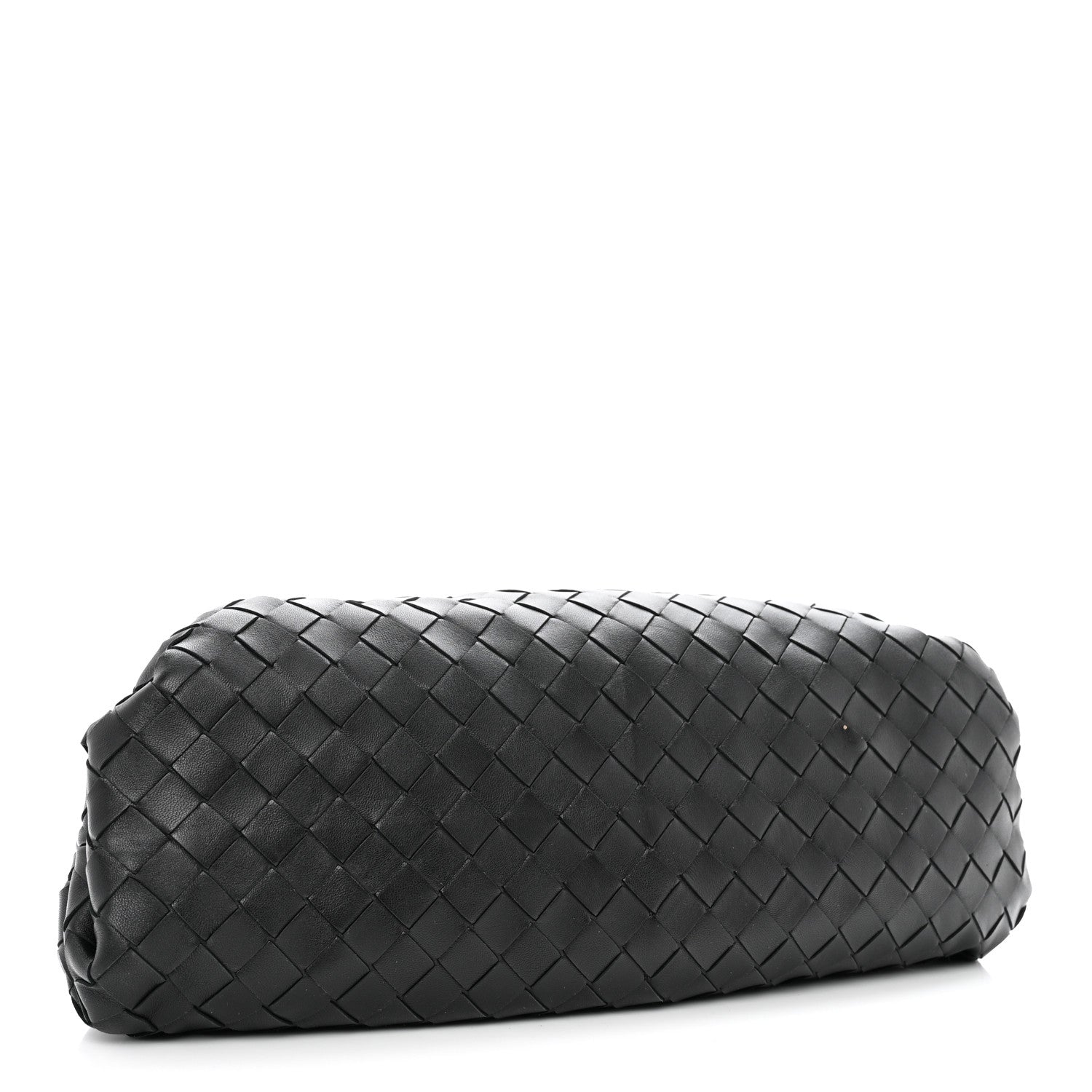 Bottega Veneta Nappa Maxi Intreccio The Pouch Oversized Clutch Black 4 of 13