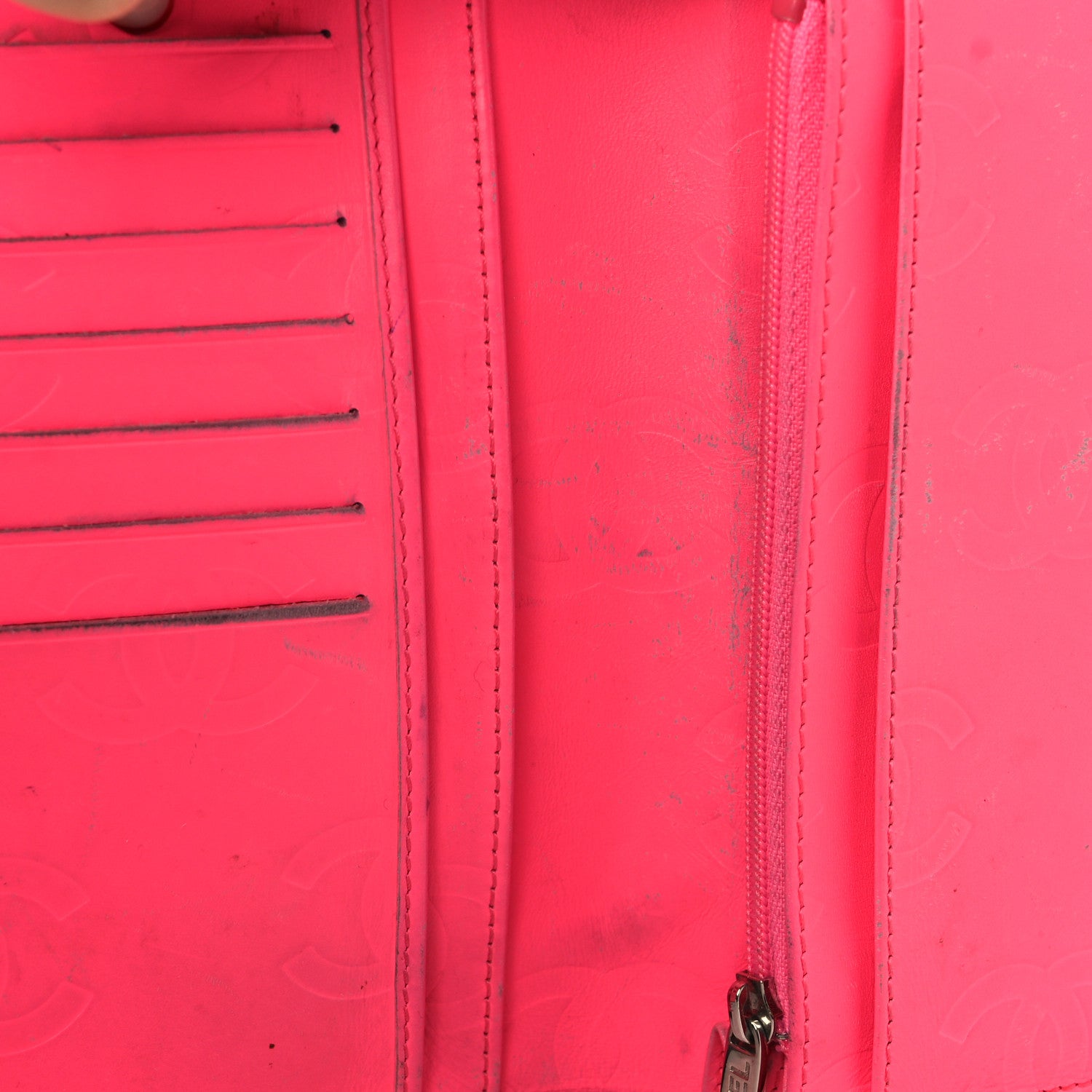 Chanel Calfskin Quilted Cambon Yen Wallet Black 11 of 13