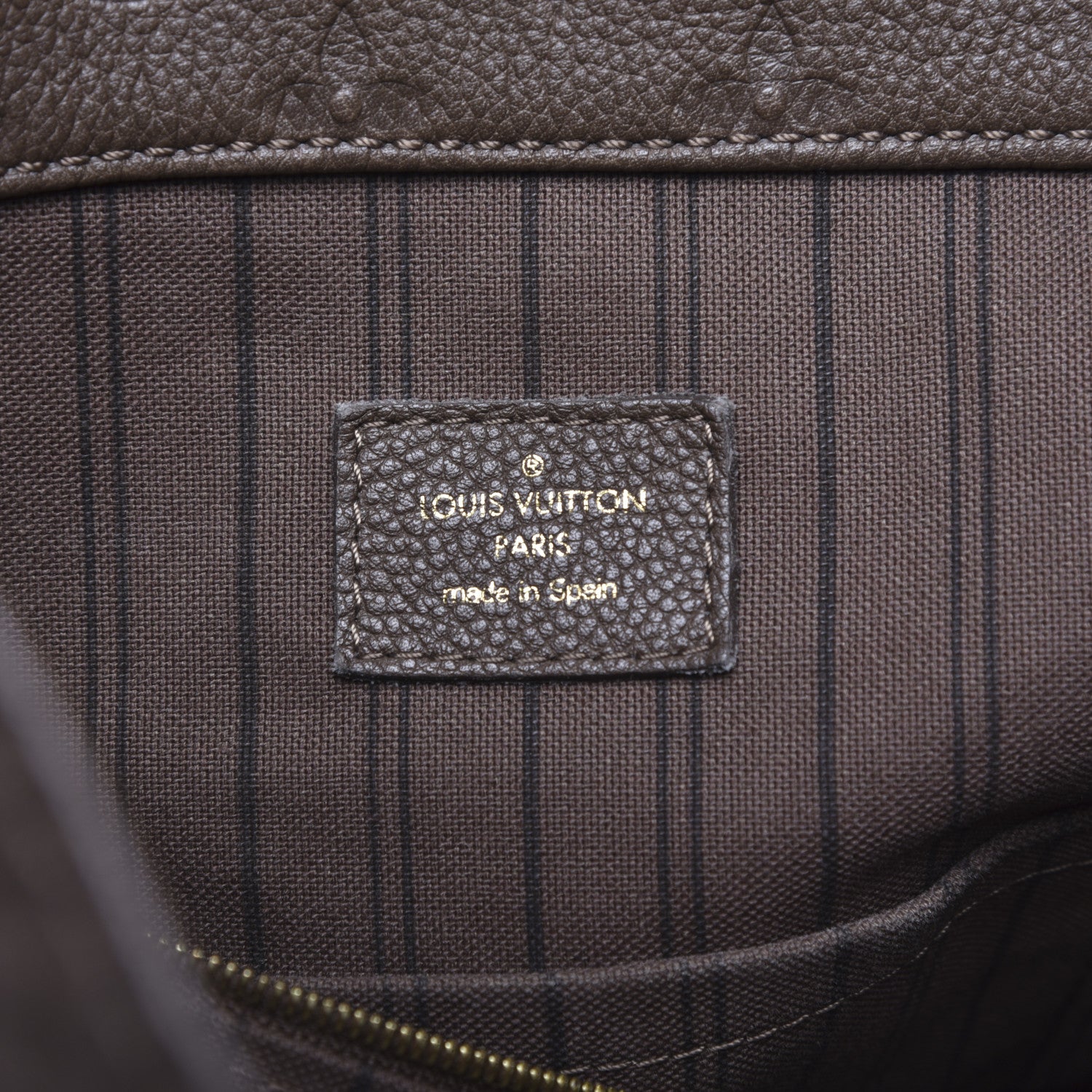 Louis Vuitton Empreinte Artsy MM Chocolate 8 of 10