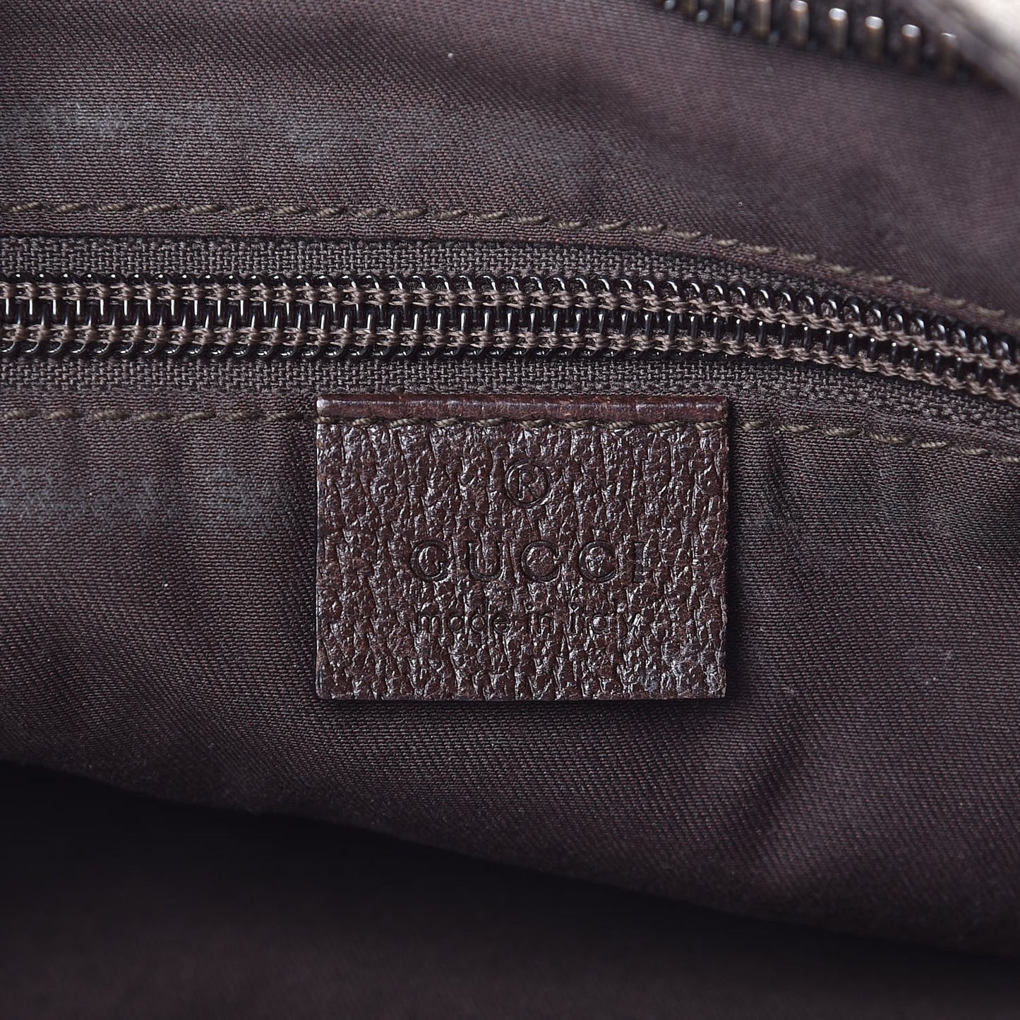 Monogram Large Flat Messenger Bag Dark Brown