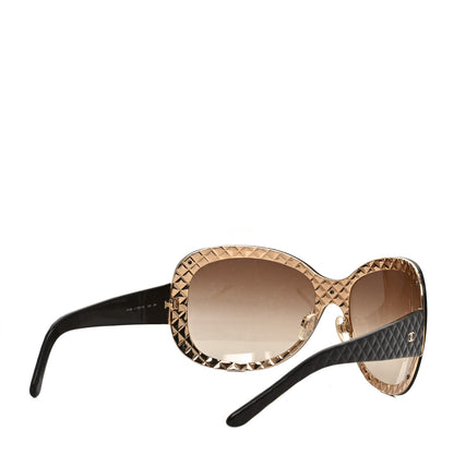 Chanel Acetate Quilted CC Sunglasses 4159 Brown 4 of 7