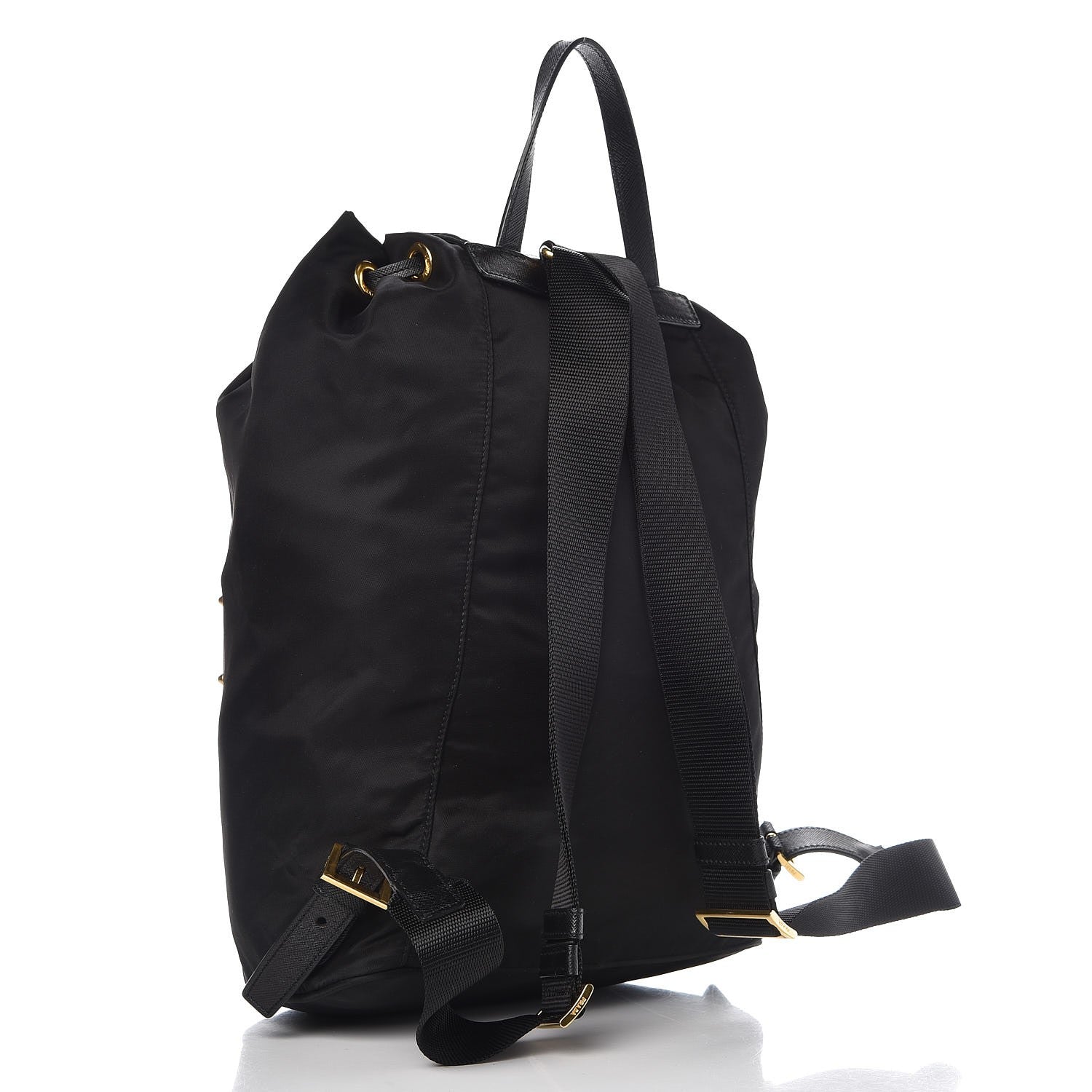 Prada Tessuto Nylon Robot Backpack Black Multicolor 2 of 10