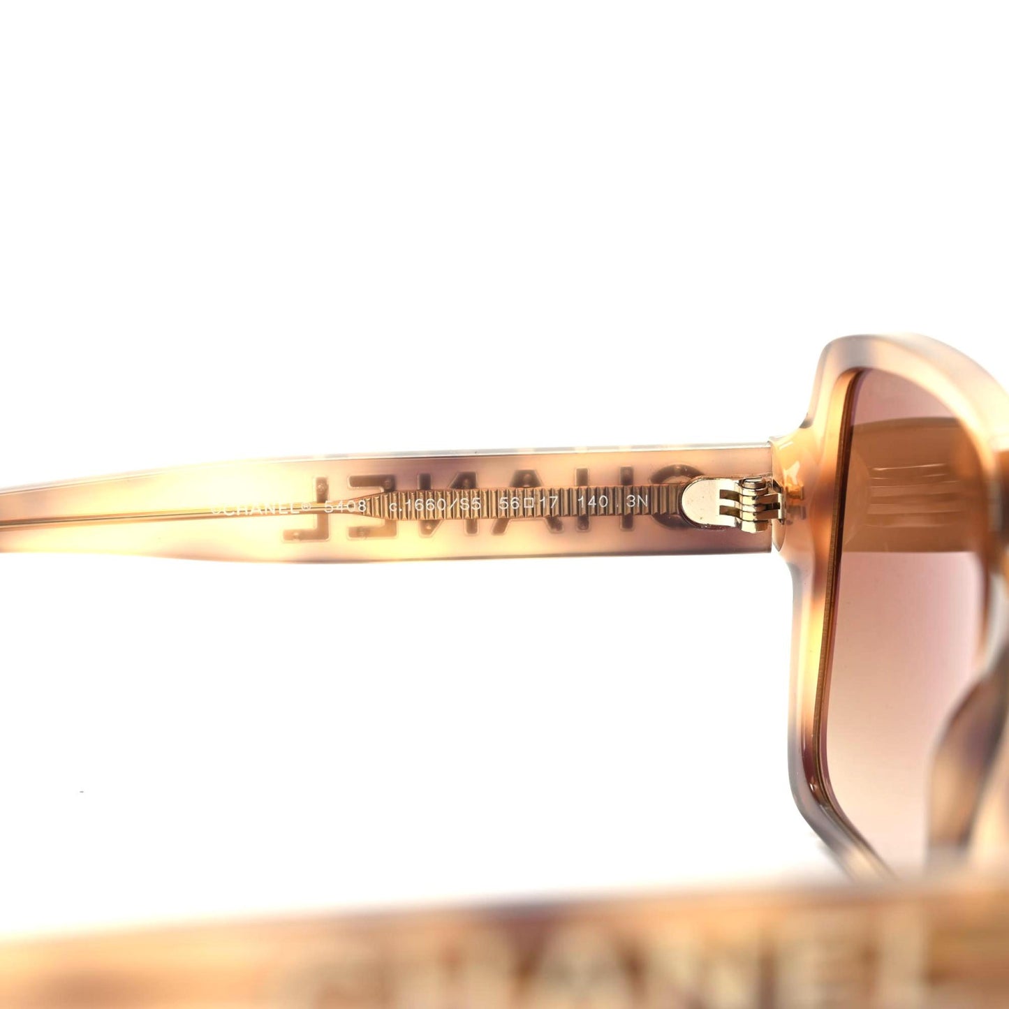 Acetate Polarized Square Sunglasses 5408 Brown