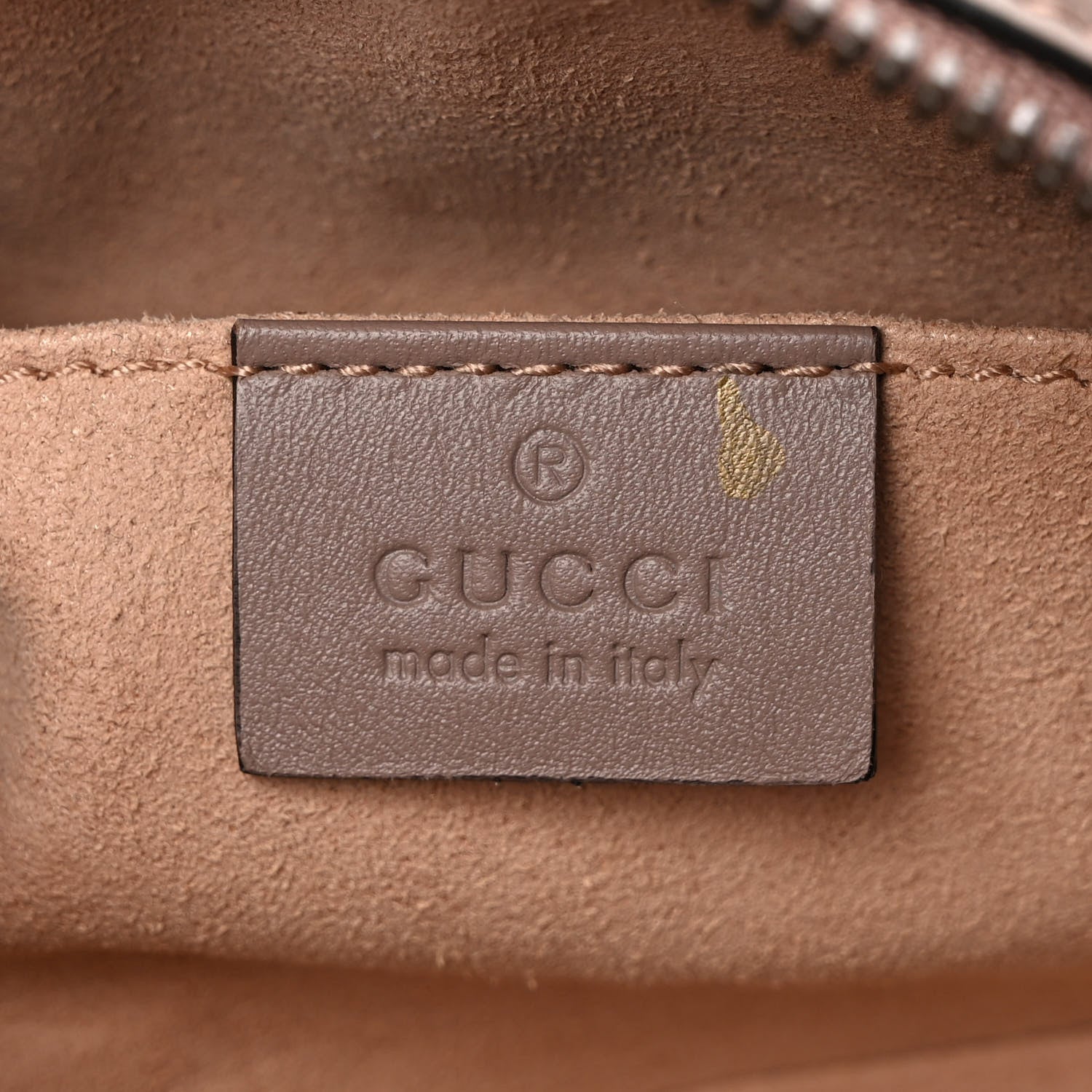 Gucci Calfskin Matelasse GG Marmont Belt Bag 95 38 Porcelain Rose 6 of 10