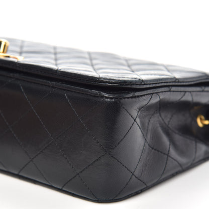 Chanel Lambskin Quilted Small Single Flap Bag Black 10 of 15