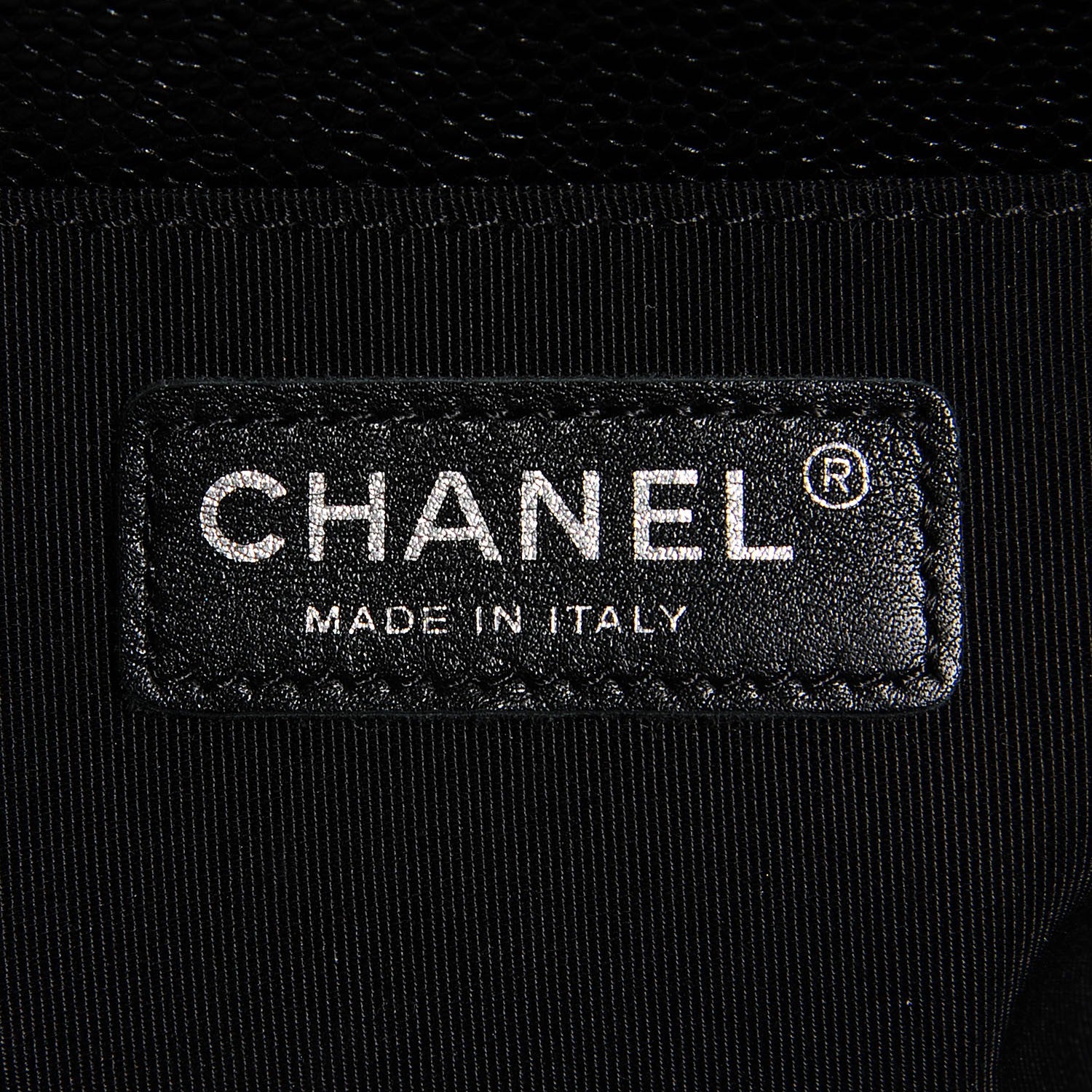 Chanel Caviar Quilted Medium Boy Flap Black 6 of 7