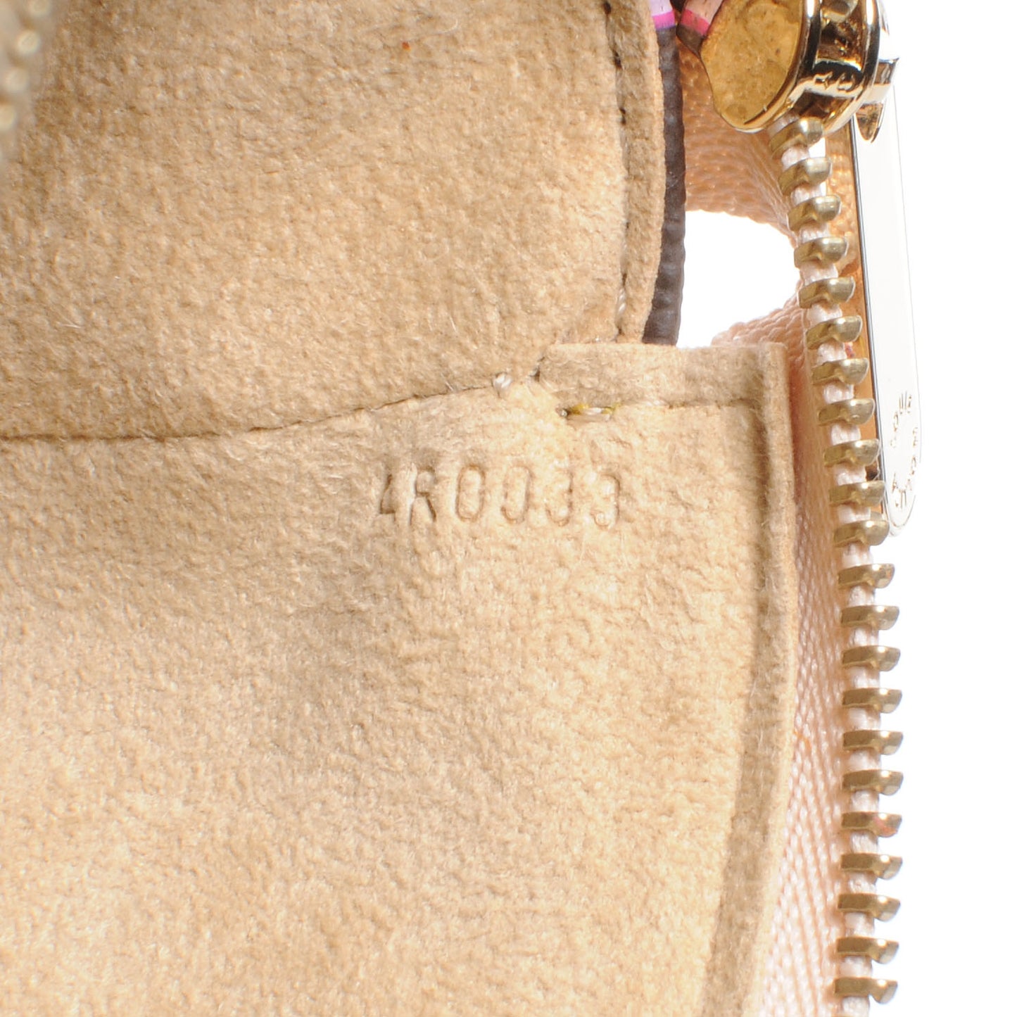 Monogram Cherry Blossom Pochette Accessories Brown