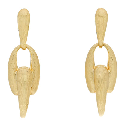 Marco Bicego 18K Yellow Gold Legami Drop Earrings 1 of 4