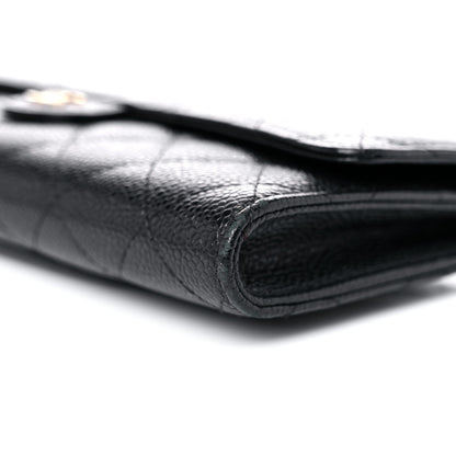 Chanel Caviar Quilted Travel Wallet Black 11 of 16