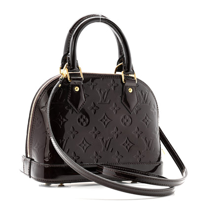Louis Vuitton Vernis Alma BB Amarante 3 of 10