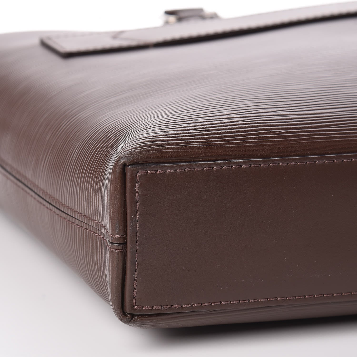 Louis Vuitton Epi Brooks Briefcase Brown 8 of 10