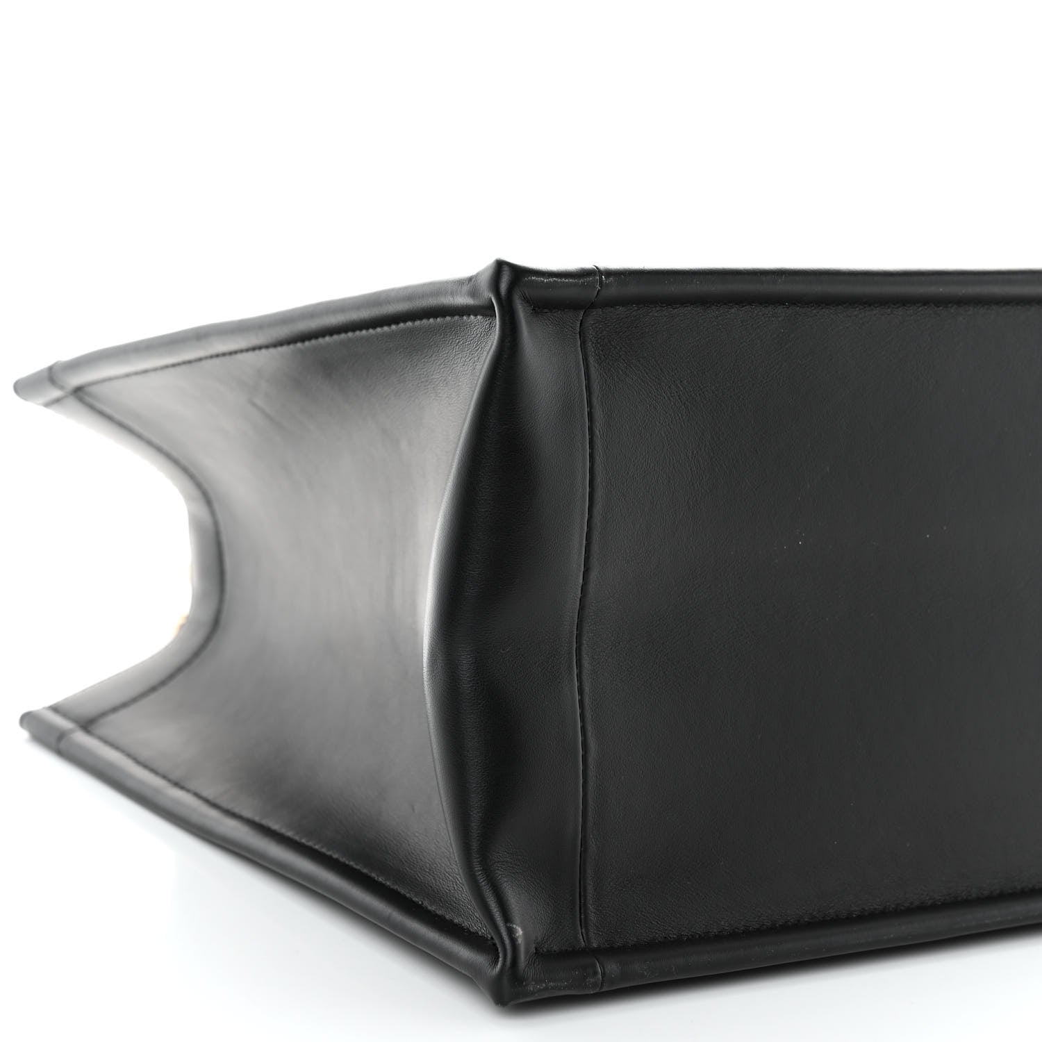 Christian Dior Calfskin Macro Cannage Medium Book Tote Black 8 of 10