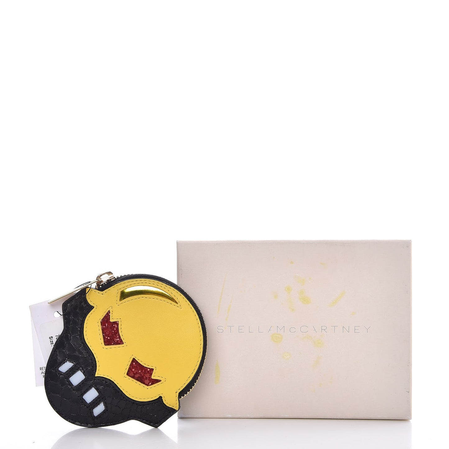 Faux Leather Superstellaheroes Coin Purse Canary Black