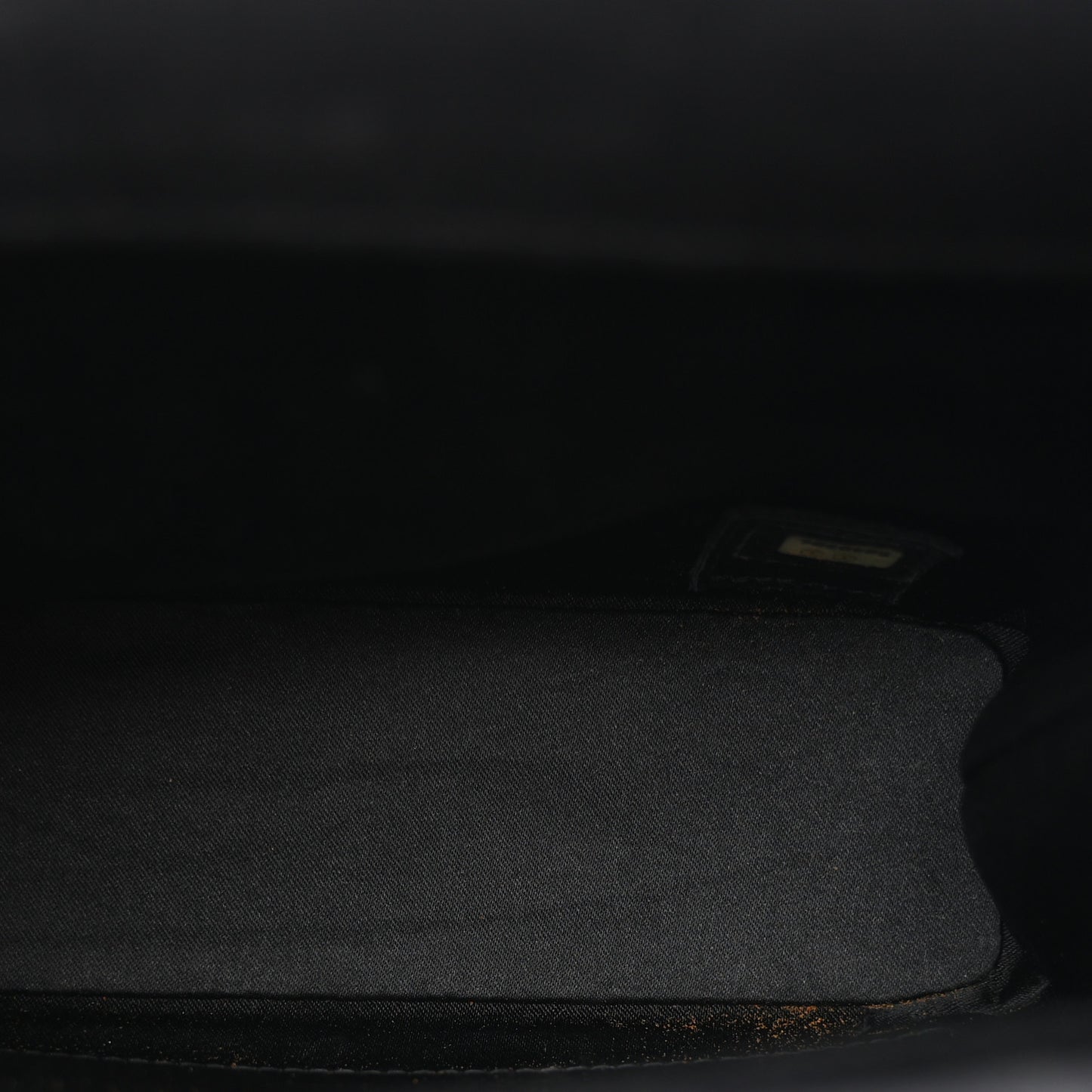 Grosgrain Crystal CC Evening Bag Black