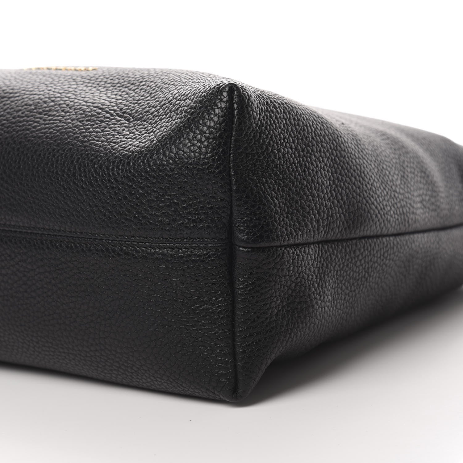 Burberry Grainy Calfskin Medium Hobo Black 10 of 11