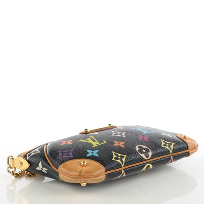Louis Vuitton Monogram Multicolor Pochette Milla MM Black 4 of 7