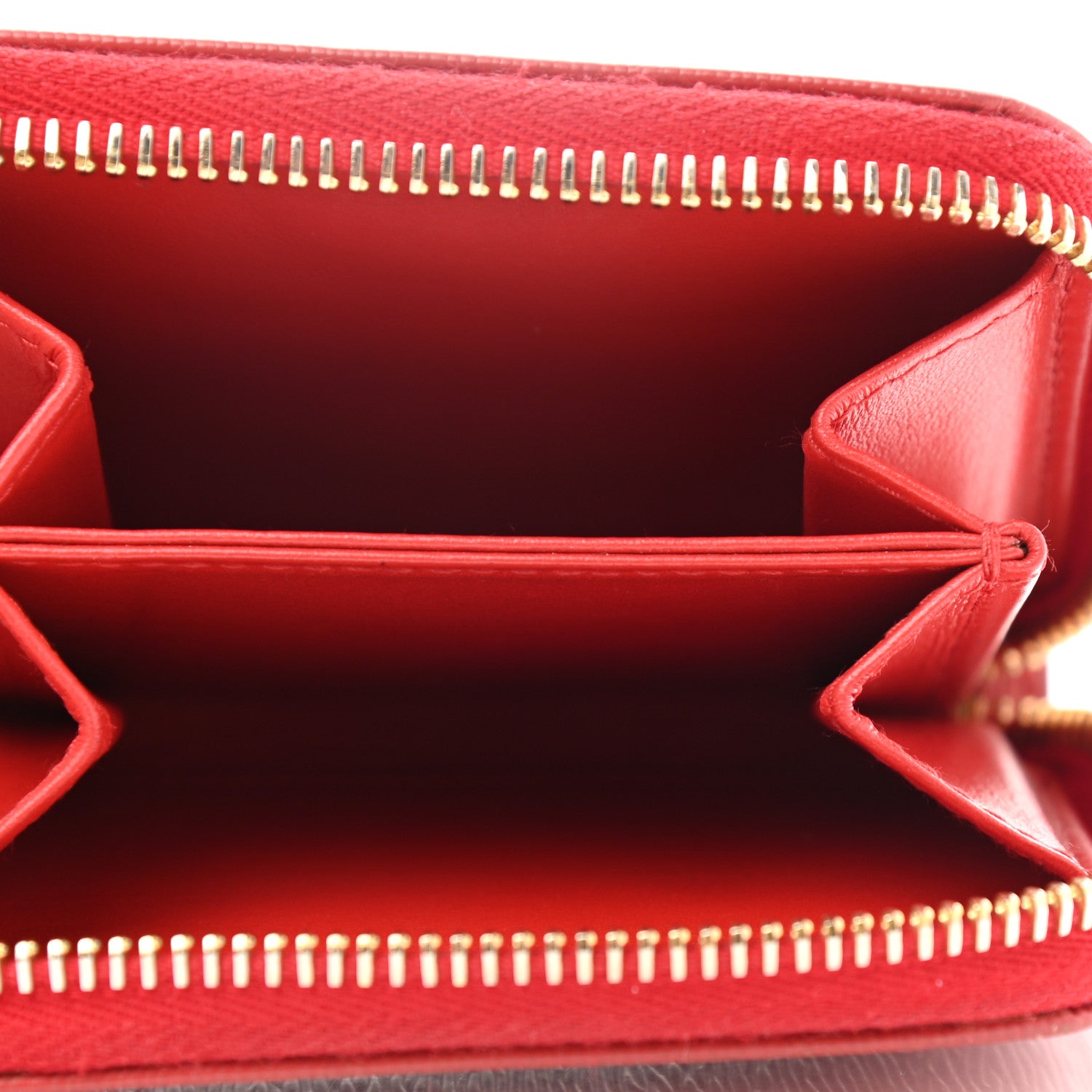 Prada Vitello Move Metal Coin Purse Lacca 5 of 8
