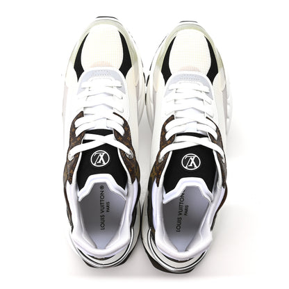 Louis Vuitton Monogram Calfskin Run 55 Sneakers 40 White 2 of 9