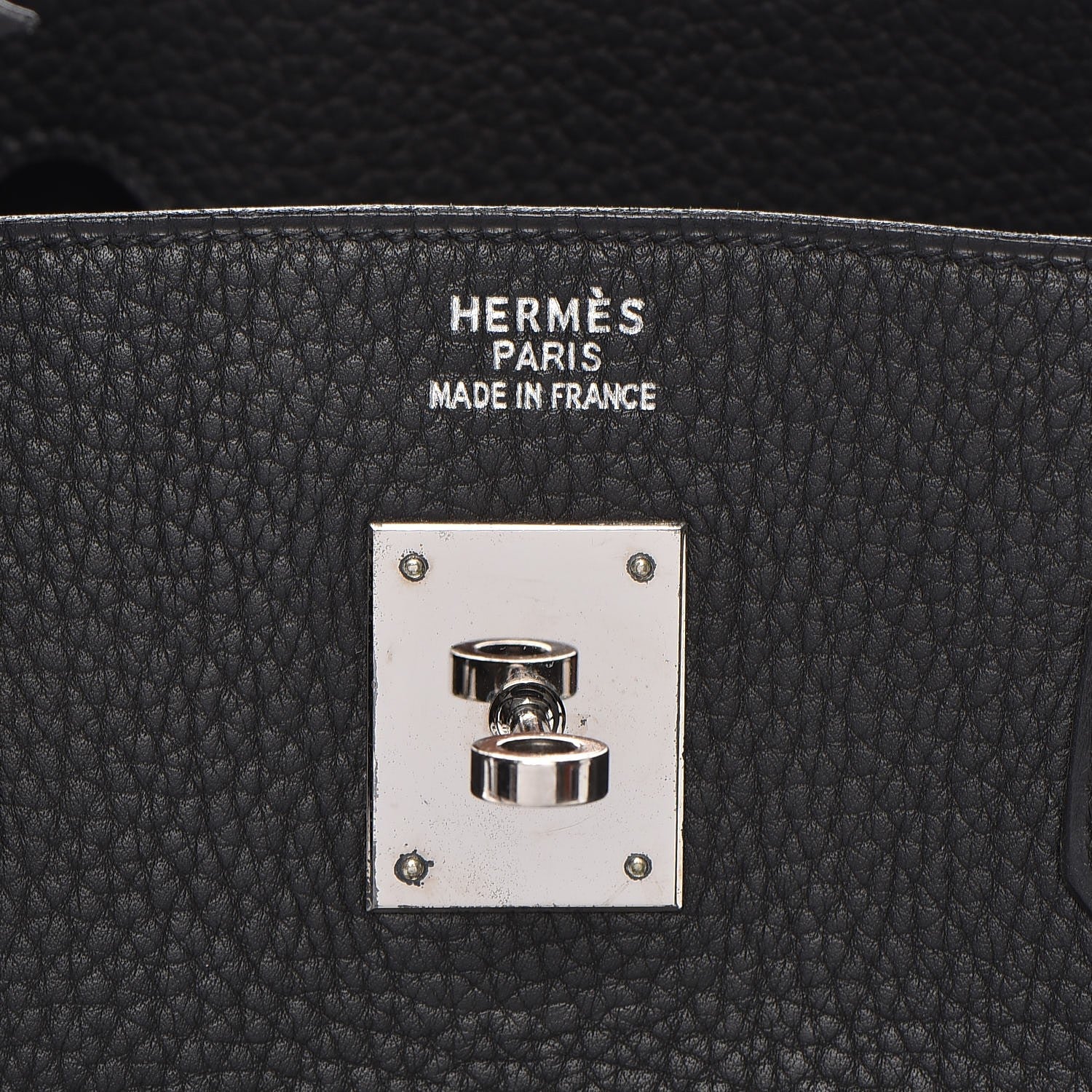 Hermes Taurillon Clemence Birkin 40 Black 14 of 36