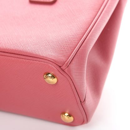 Prada Saffiano Mini Galleria Double Zip Tote Tamaris 14 of 20