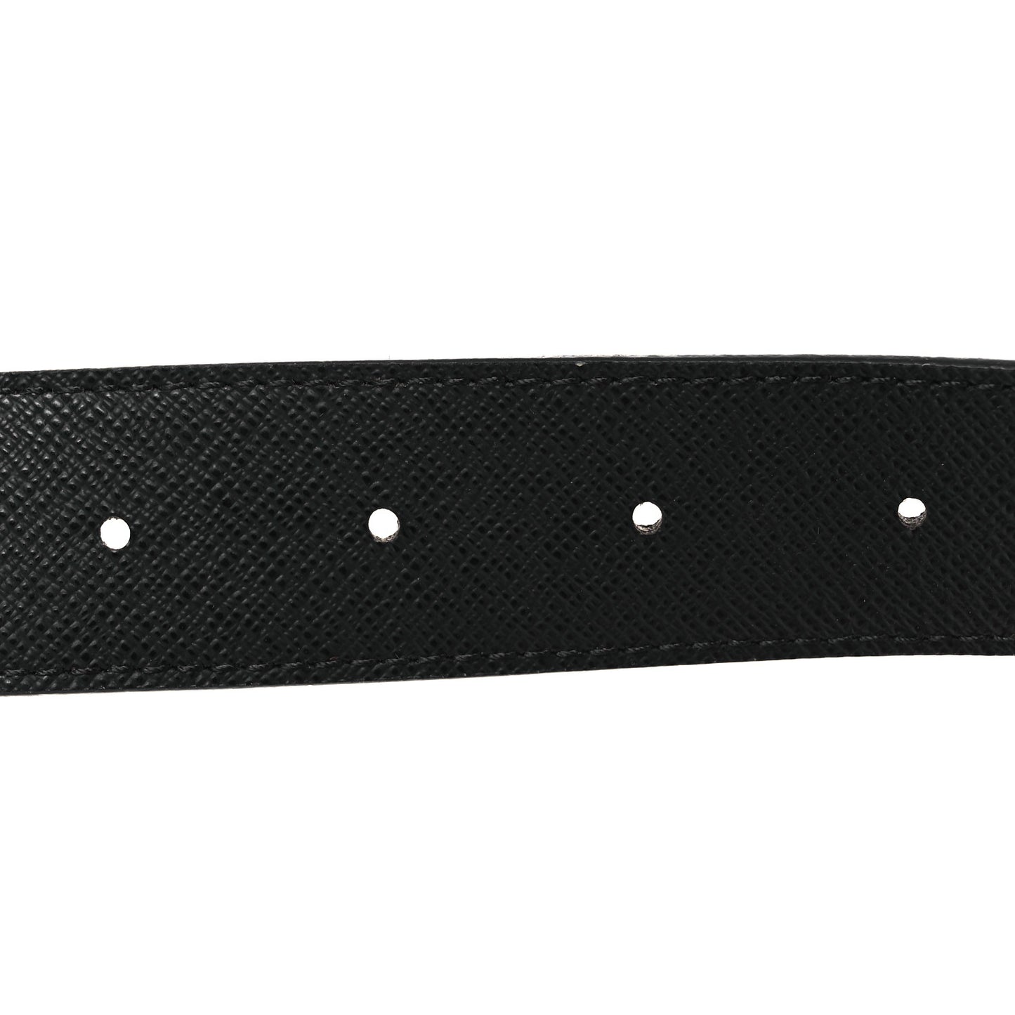 Calfskin Monogram 30mm LV Initiales Reversible Belt 85 34 Black