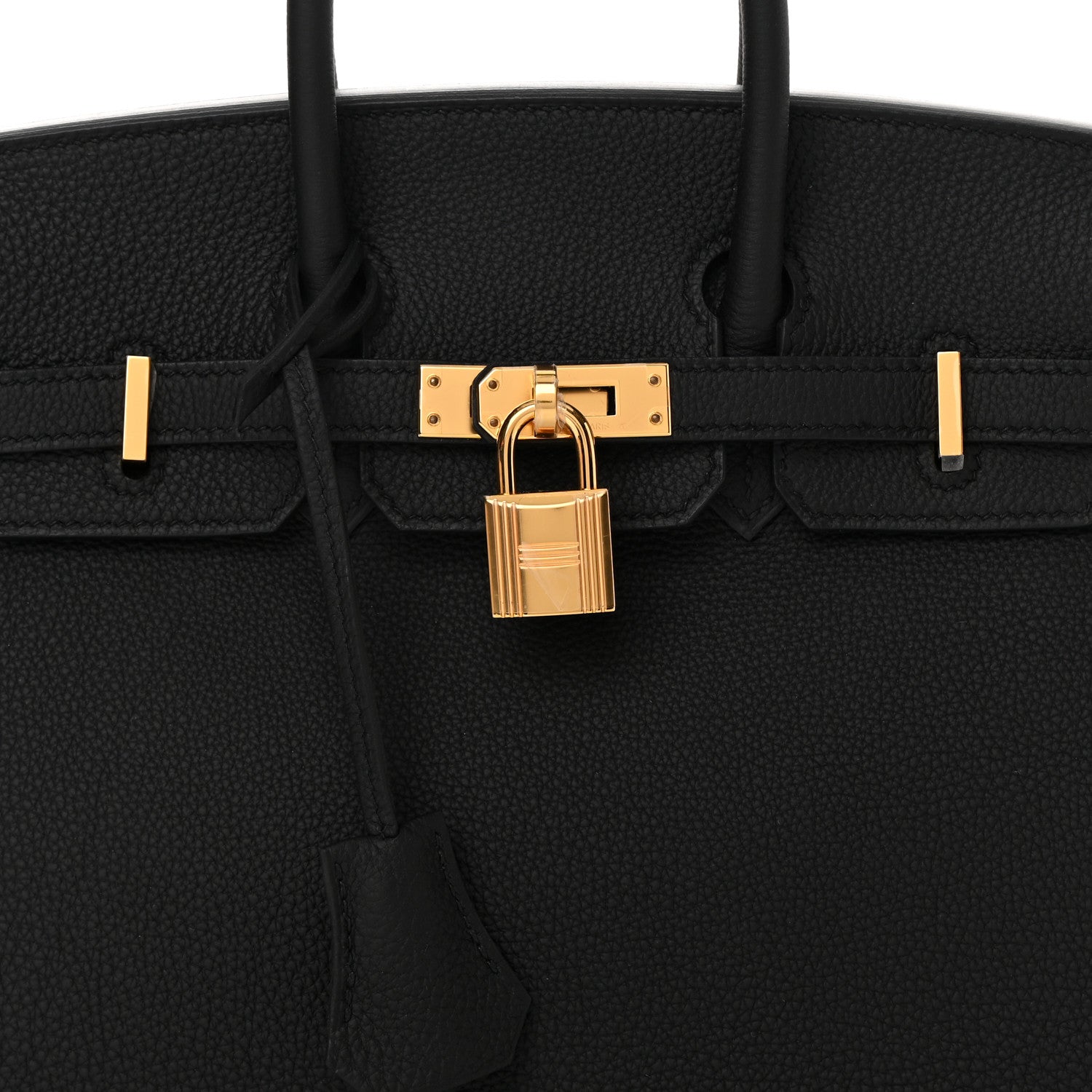Hermes Togo Birkin 25 Black 8 of 15