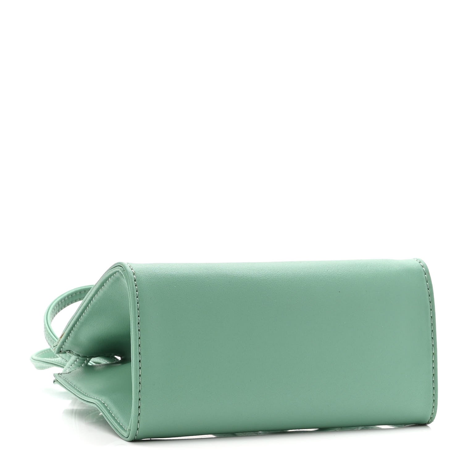 Telfar Vegan Leather Small Shopping Bag Sage 4 of 9