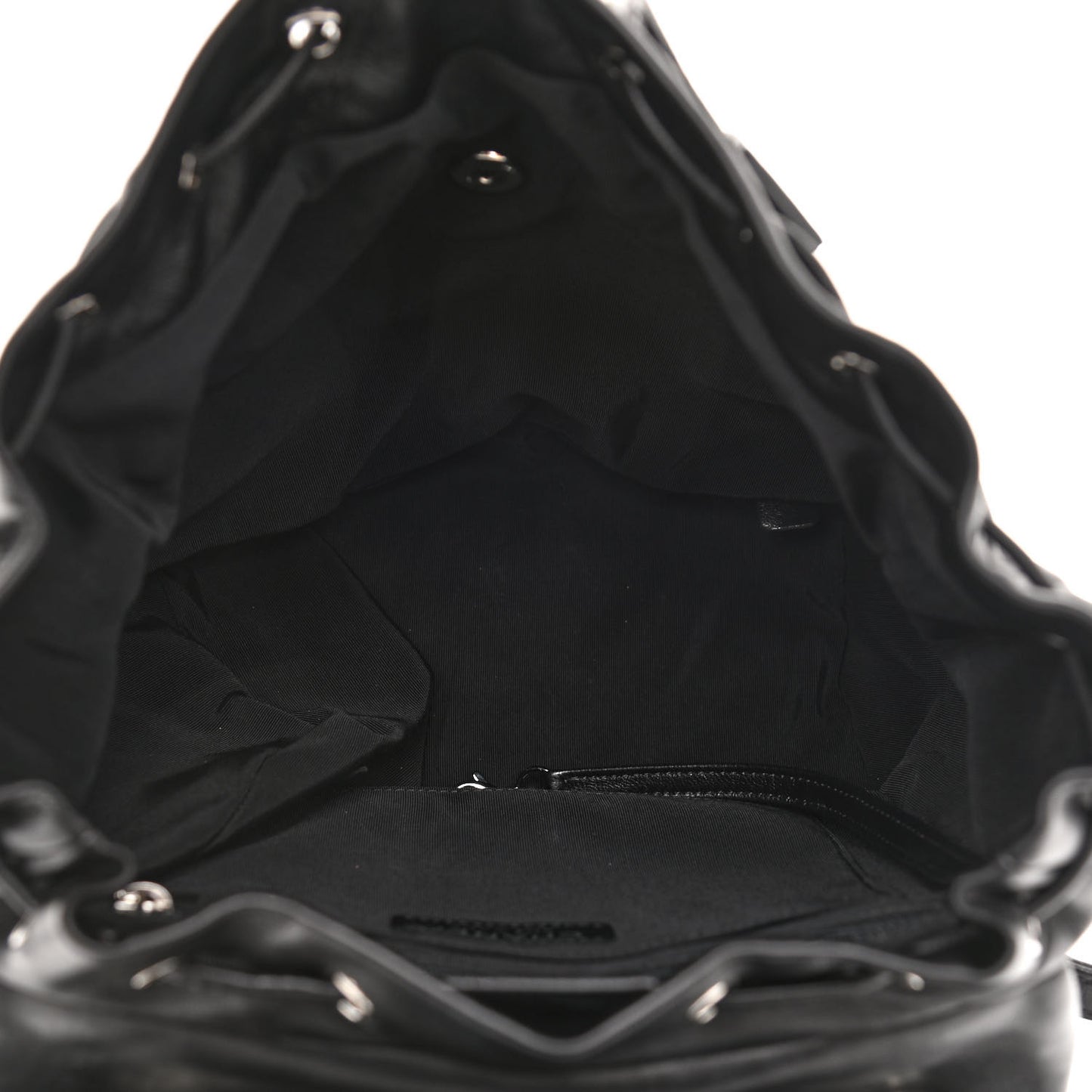 Calfskin Quilted Large Urban Spirit Backpack Black