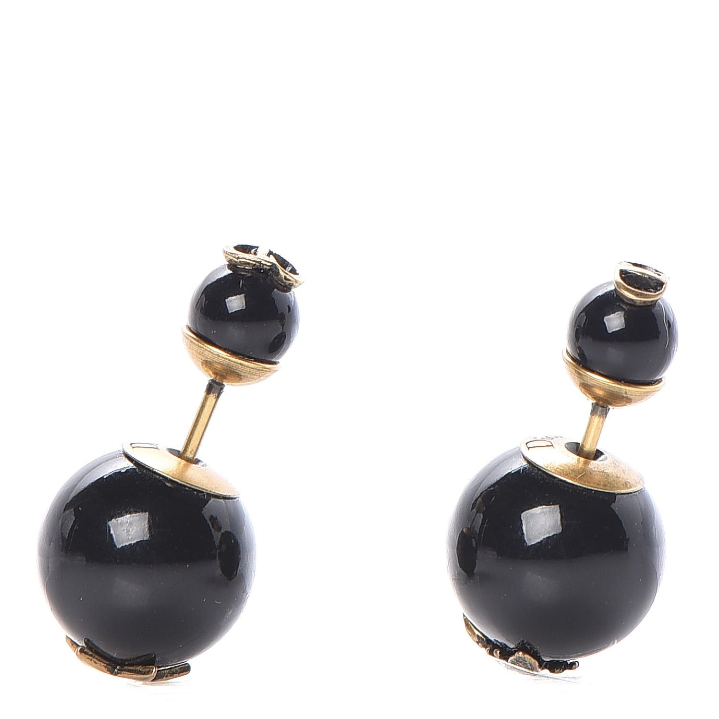 Bee Star Mise En Dior Tribal Earrings Black