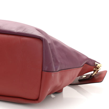 Chloe Smooth Calfskin Medium Baylee Tote Burgundy 8 of 10