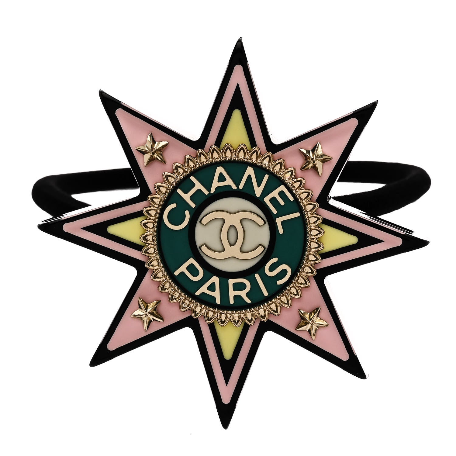 Chanel Resin Star Hair Tie Multicolor 1 of 5
