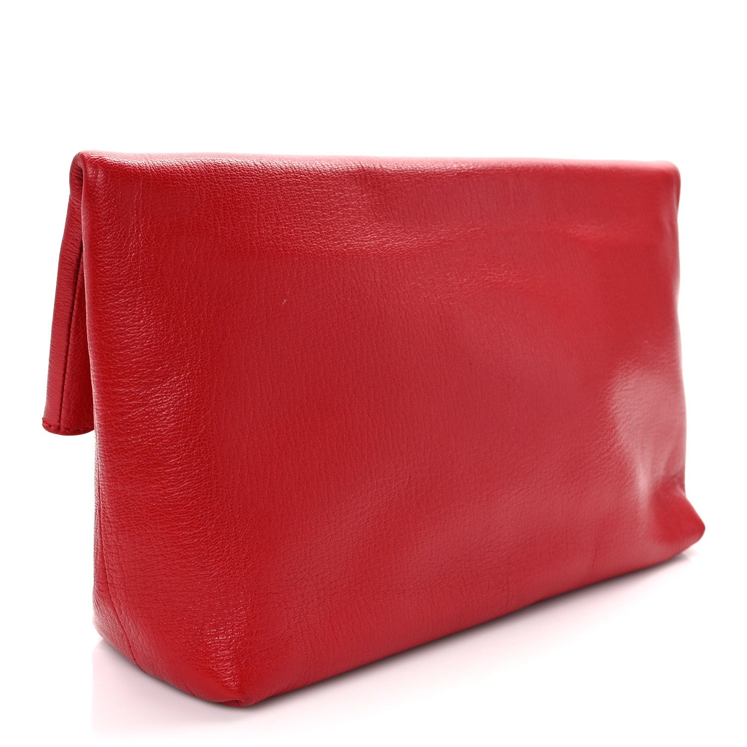 Mulberry Shiny Goat Clemmie Clutch Red 3 of 10